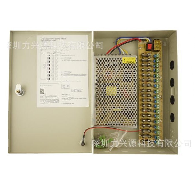 开关电源16路12V开关电源多路开关电源12V20A 18 12V 10A