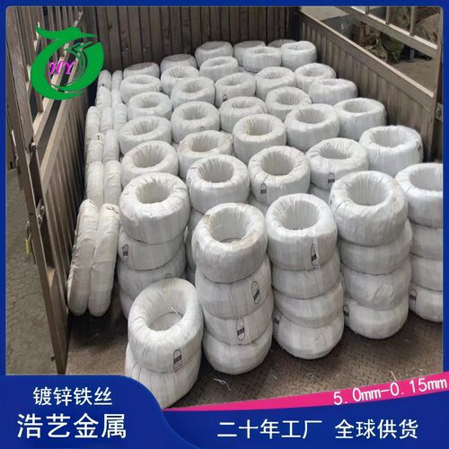 镀锌铁丝 BWG8-34#压扁专用铁丝 一跟头铁线 冷镀锌丝 捆绑扎丝