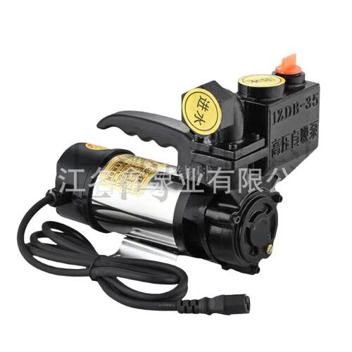 电动车家用水泵12v24v48v直流增压抽水泵不锈钢自吸泵