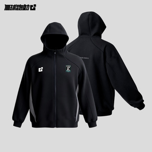 無球跑動生活外套海南无限海岸休闲连帽夹克拉链宽松出场服