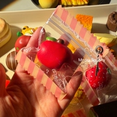 苹果糖草莓糖慢回弹解压捏捏乐squishy可爱水果糖礼物玩具西瓜