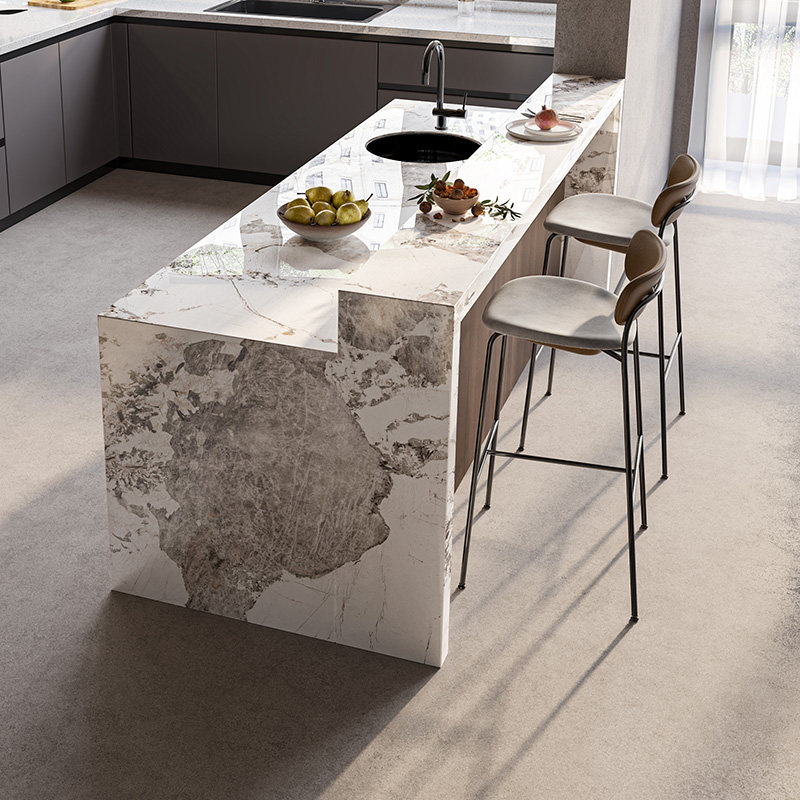 岩板岛台餐桌一体中导倒台极简单独开放式厨房吧台桌一体客厅隔断,住宅家具,岛台餐桌,淘宝优惠券,粉丝福利购,淘宝优惠卷