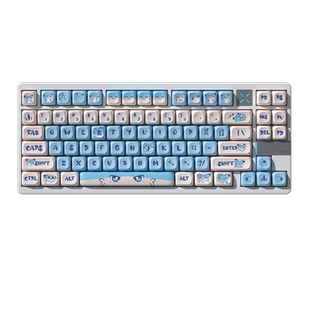 密探疾旋鼬MOT可爱键帽PBT材质热升华工艺球帽75/98/s99 X80 X100