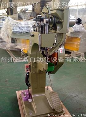 家具业椅子铆钉机 铆合YX-1000螺大盘钉帽用铆钉机行 四脚钉铆合