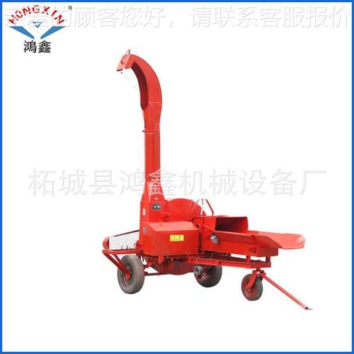 新款高喷输两送UHA3吨草揉丝机家用铡电养殖秸秆干湿用铡草揉丝带