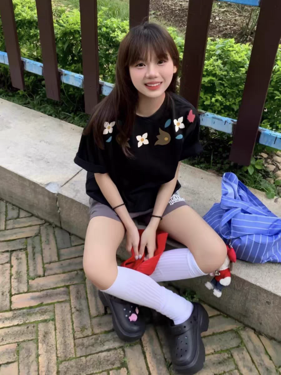 【送运费险】美式复古纯棉短袖女