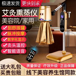 艾灸家用宫寒仪器理疗熏蒸仪盒随身灸养生美容院专用艾炙灯加艾绒