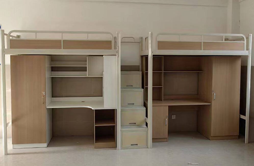 定制大学宿舍公寓床大专院校宿舍闭口型材上床下桌闭口型材上下床