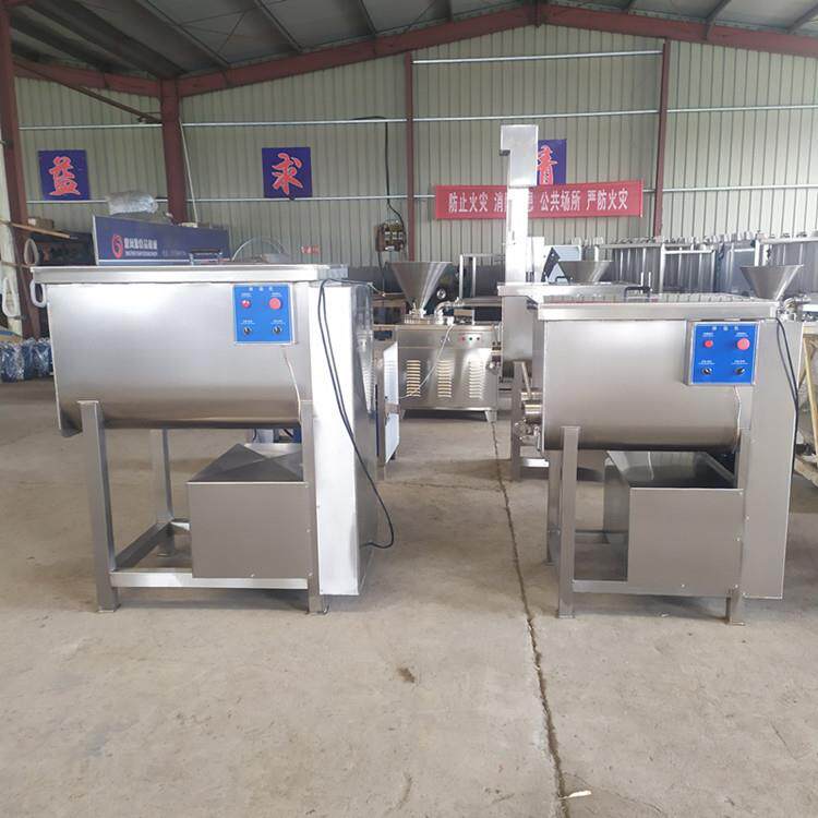 香肠设备全套腊肠香肠加工设备绞肉机拌馅机斩拌机灌肠机扎线机