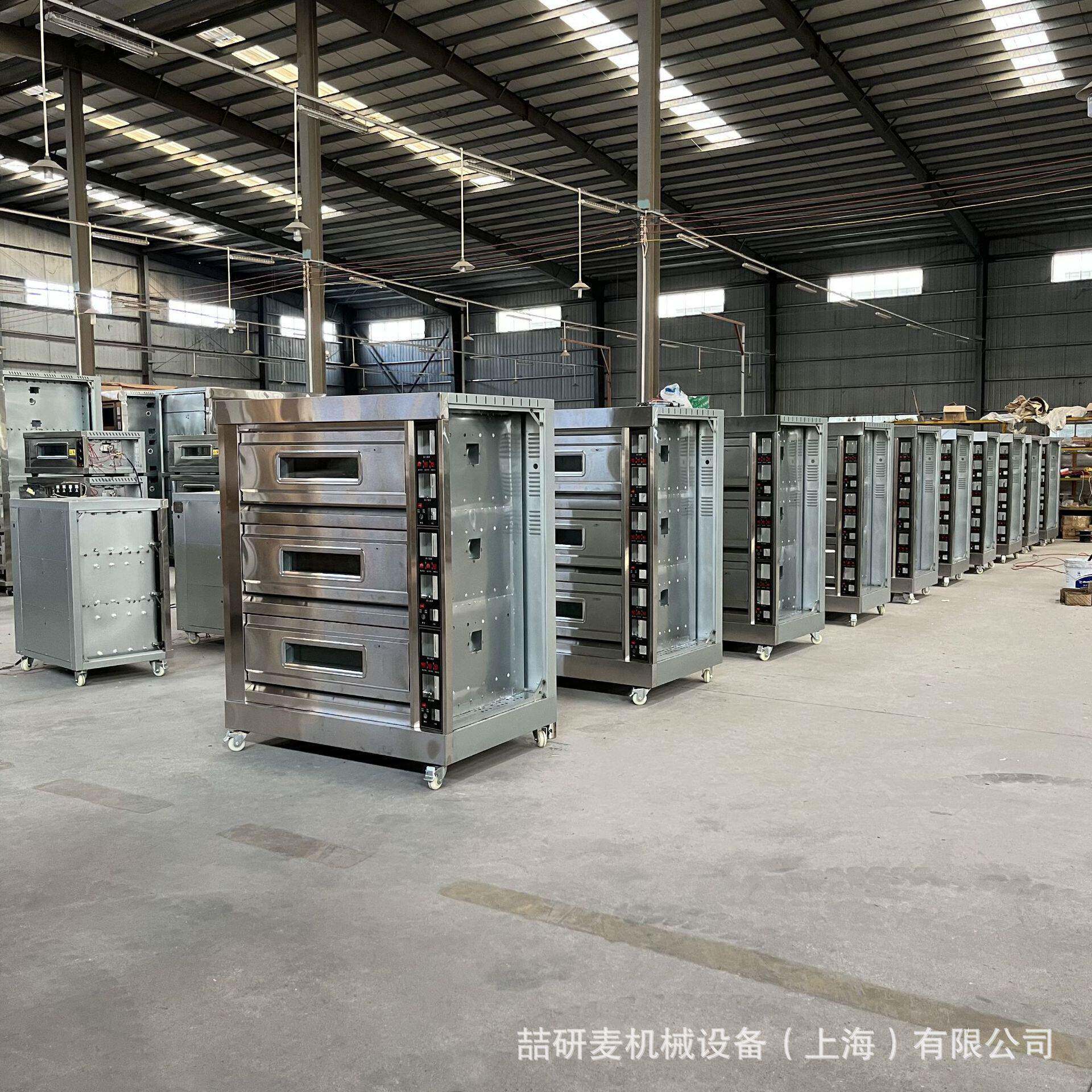 商用烧饼老式鸡蛋糕烤箱仪表机械款平板酥饼烤炉双托盘四托盘烤炉