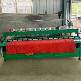 现货化纤棉被绗缝机 玻璃丝纤维引被机价格 无纺布单针缝合机厂家