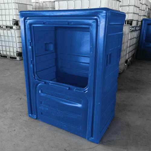 布草笼700L洗涤厂用塑料酒店手推不锈钢底座塑料笼车滚塑异形
