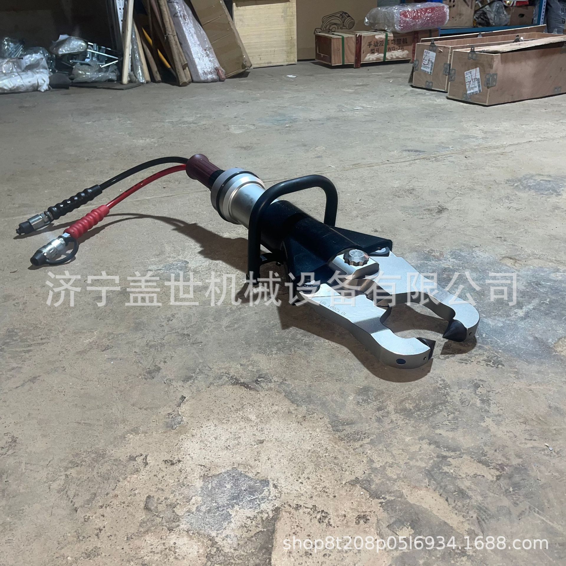 电动桥梁爆破设备破碎机建筑拆除工具静态破碎器混凝土液压破碎钳