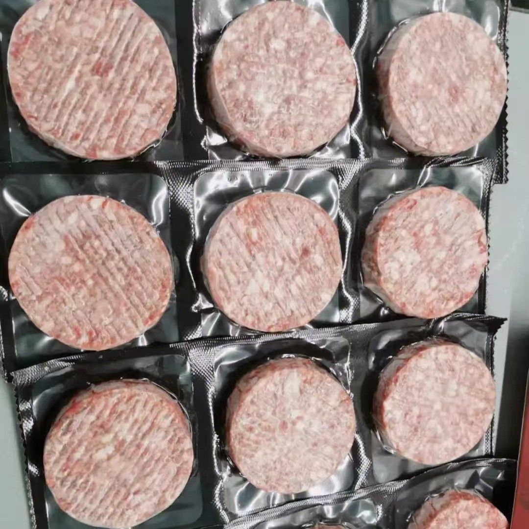 大型虾排鸡仔饼成型机全自动肉饼成型机汉堡肉饼机15厘米大肉饼机