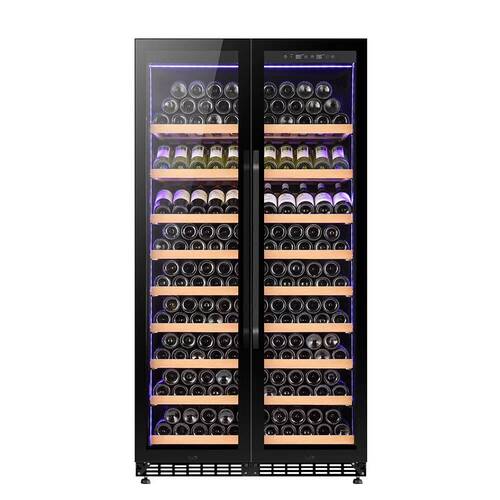 双开门装400支恒温酒 红酒储藏柜Wine cabinet
