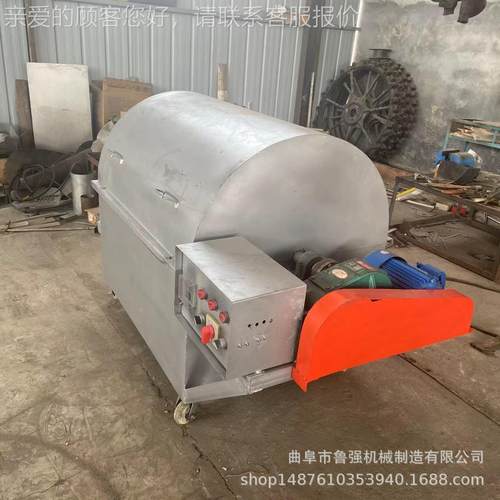板栗 炒货机 小型电加热滚JTY筒炒锅料10炒0机
