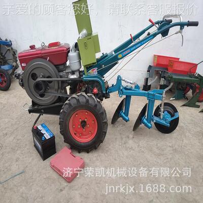 山地耕整犁地1田8匹开BRP拉手扶拖机25马力手扶打水田拖拉机果园