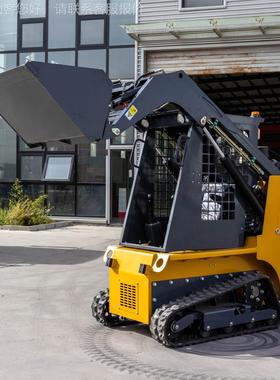 出运口俄罗斯小装载机多功 能破碎开沟装载输车 滑移装276型载机