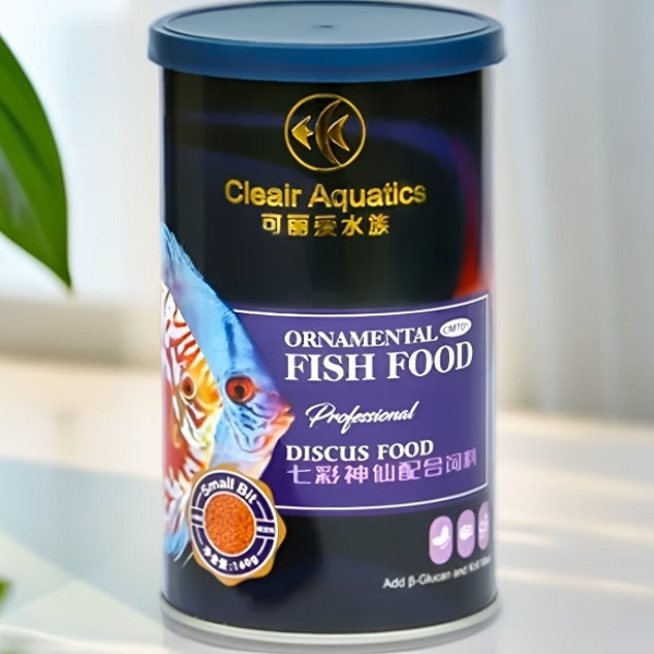可丽爱饲料七彩神仙配合观赏鱼小