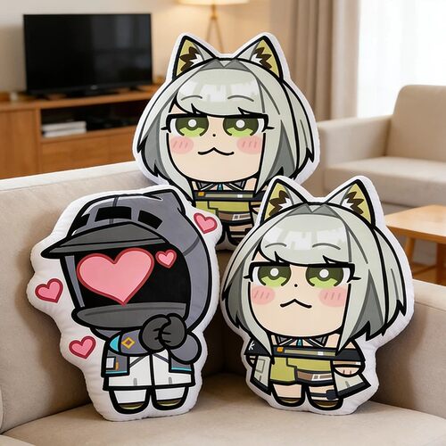明日方舟凯尔希博士公仔抱枕