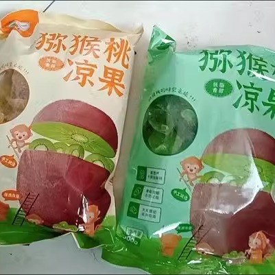 山美正宗猕猴桃片干凉果奇异果干水果蜜饯酸甜小零食果脯果干整箱