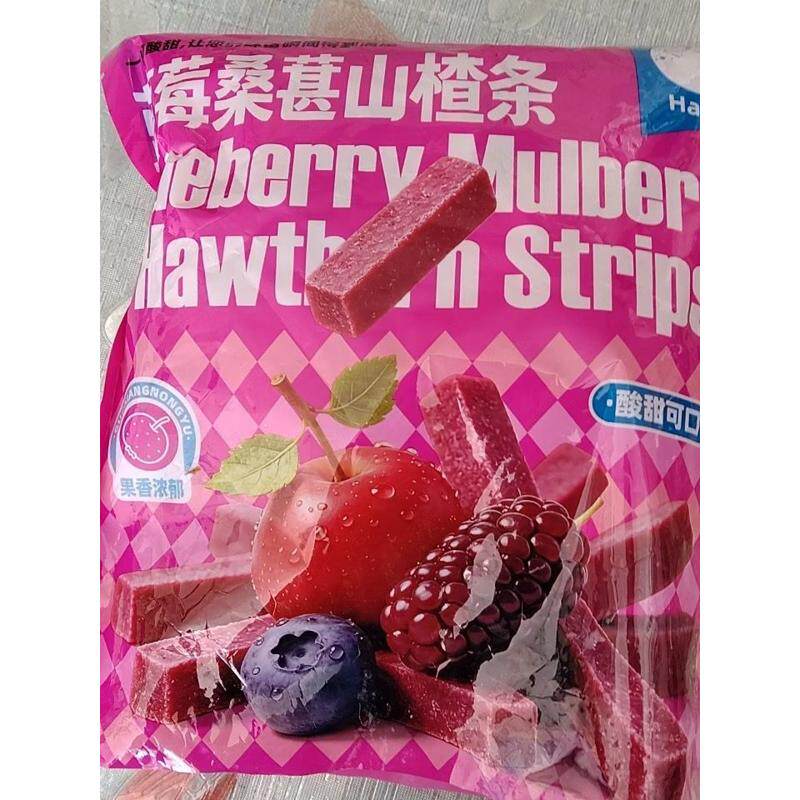 【无添加剂】蓝莓桑葚山楂条香甜软糯独立包装零食追剧办公