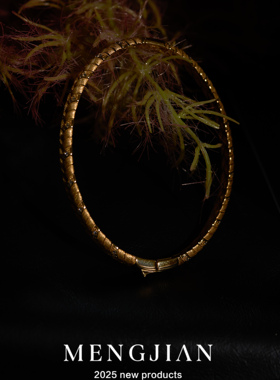 925银拉丝编织手镯麦穗手镯