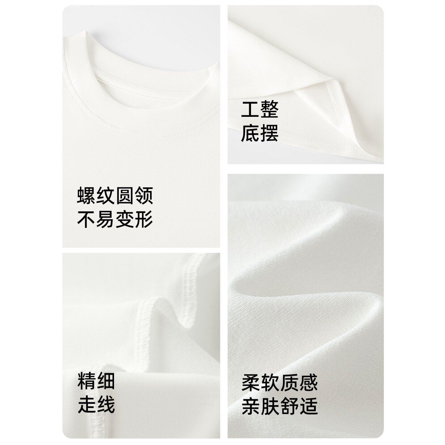 重磅100%纯棉短袖t恤女2026新款爆款设计感小众美式宽松半袖上衣