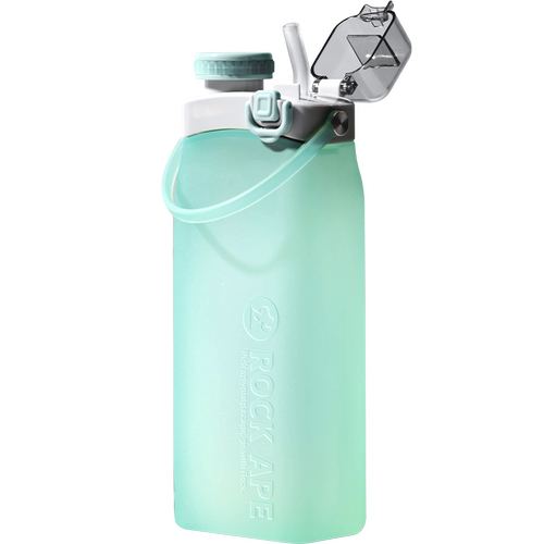 RockApe/洛克猩球卷卷杯便携式折叠水杯户外旅行杯硅胶杯子限定款