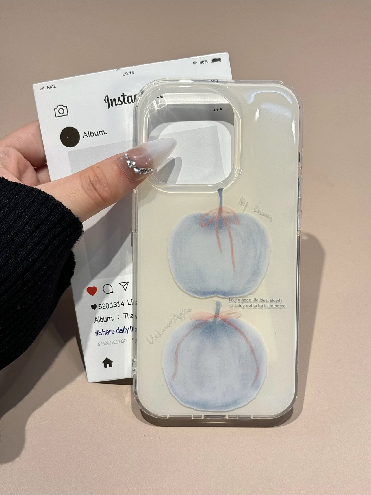 ins粉蝴蝶结蓝苹果适用华为mate60pro苹果16少女手机壳iPhone16promax新款15Pro全包13防摔套14Pro保护套P70