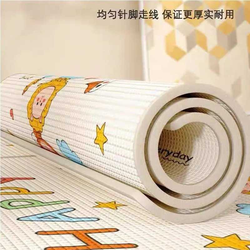 宝宝专用加厚环保无味爬行垫整张