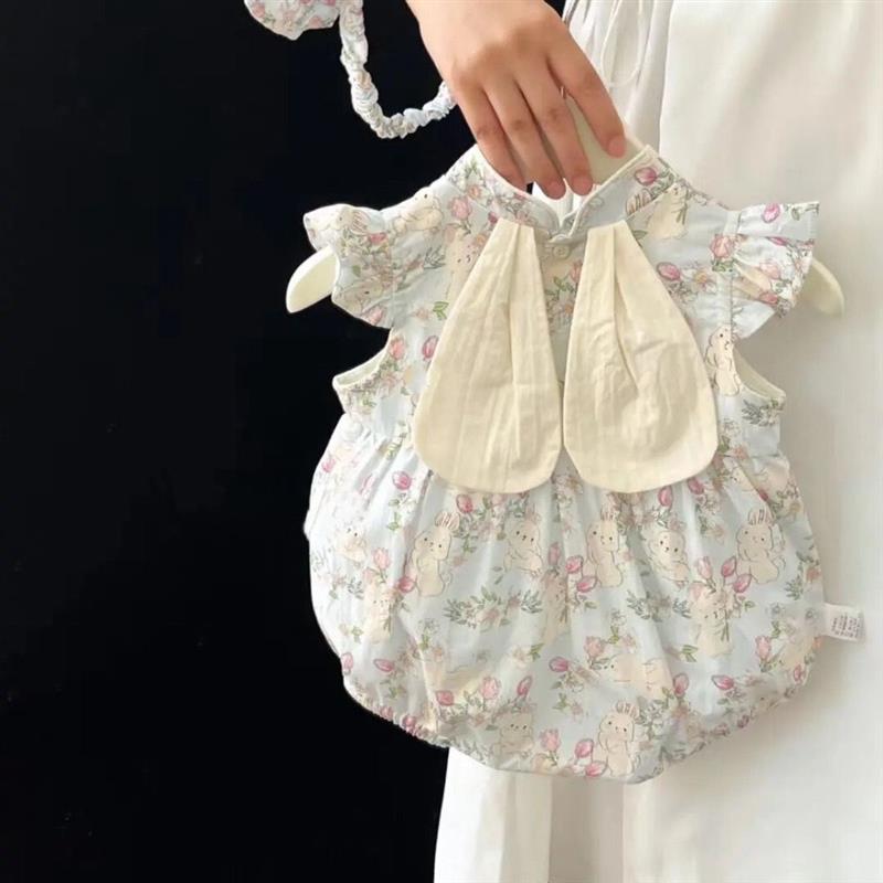 夏季狗衣服薄款宠物衣服卡通狗猫衣服背心泰迪比熊衣服可爱