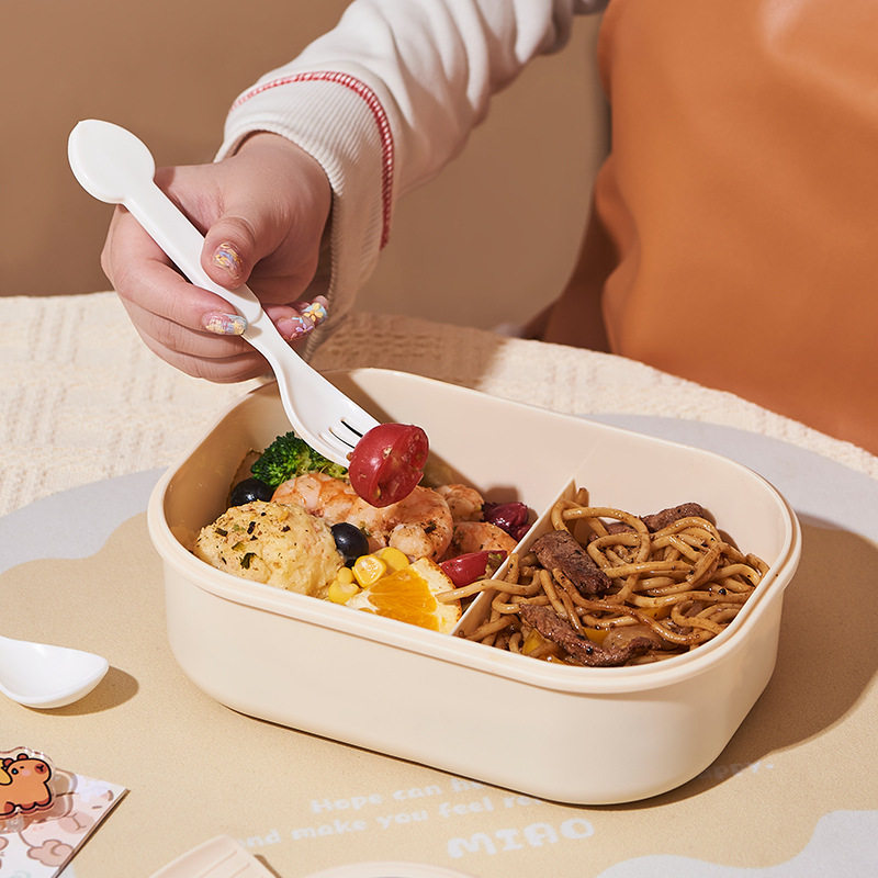 卡皮水果盒学生专用食品级分格饭盒春游儿童食物保鲜盒野餐盒
