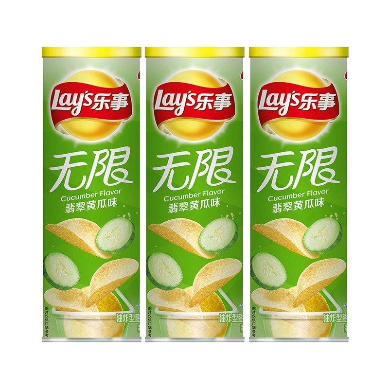 Lay’s/乐事黄瓜味104g*6桶2桶