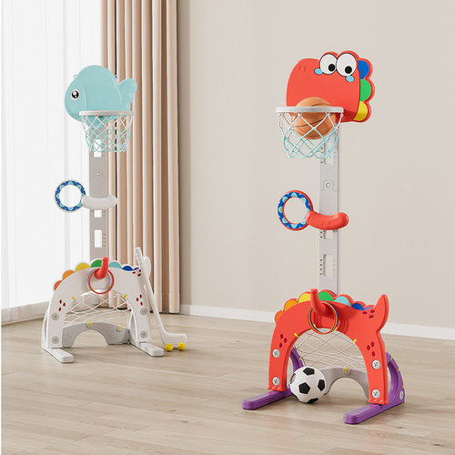 巴顿熊儿童篮球架家用可升降