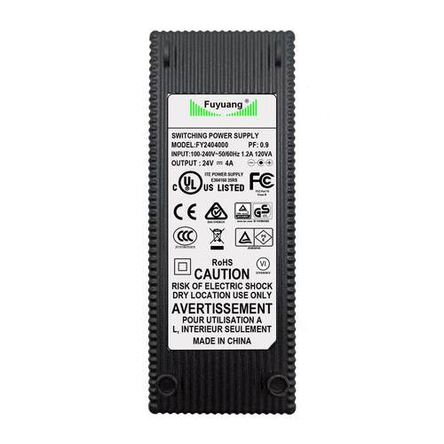批量供应打印设备喷码机适配器颈椎按摩枪仪器适用24V4A开关电源