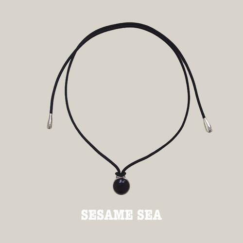 SESAME SEA镜chocker项链 原创小众设计高级感轻奢气质吊坠毛衣链