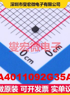 SA4011092G35AT SMD,0.9x1.1mm 100MHz 声表面波滤波器芯片IC