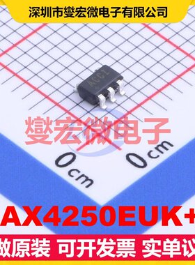 MAX4250EUK+T SOT-23-5 2.4V~5.5V 400uA 116dB 射频低噪声放大器