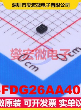 SFDG26AA402 SMD,0.9x1.1mm 2.595GHz 120MHz 声表面波滤波器芯片