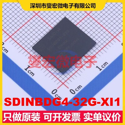 SDINBDG4-32G-XI1 BGA-153(11.5x13) EMMC嵌入式存储器