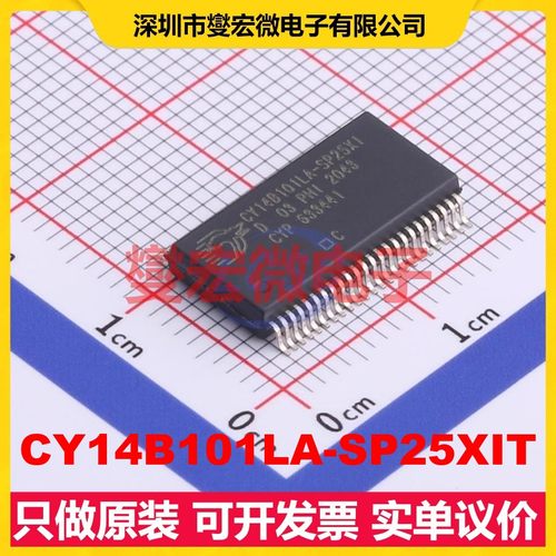 CY14B101LA-SP25XIT SSOP-48-300mil FRAM铁电存储器芯片IC