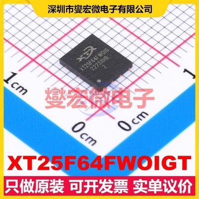 XT25F64FWOIGT WSON-8-EP(5x6) NOR FLASH存储器芯片IC