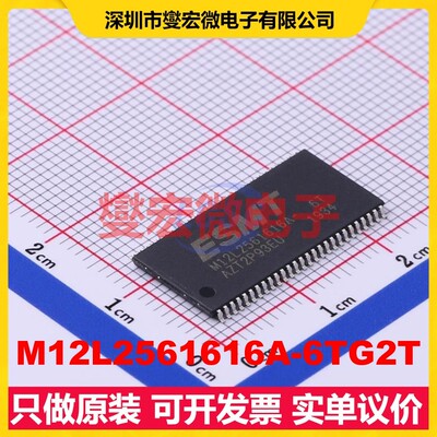 M12L2561616A-6TG2T TSOP-54 256Mbit SDRAM同步动态随机存取器