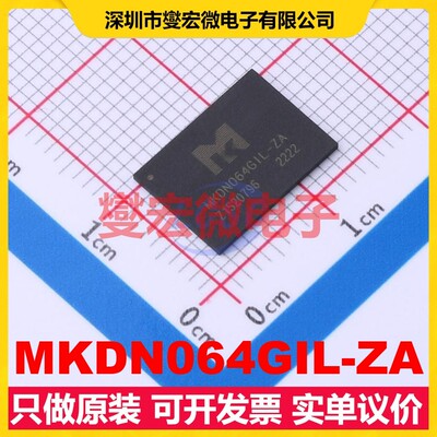 MKDN064GIL-ZA LGA-16(9x12.5) 64Gbit NAND FLASH存储器