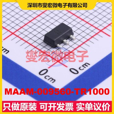 MAAM-009560-TR1000 SOT-89-3 250MHz~4GHz 15dB 射频放大器