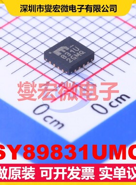 SY89831UMG MLF-16 2GHz 2.375V~3.6V 时钟缓冲器驱动器分配器