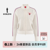 新品 比音勒芬高尔夫2026春季 女运动休闲立领夹克外套 哈佛联名