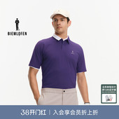 polo衫 比音勒芬高尔夫2025秋新男运动休闲短袖 环保汗无痕面料