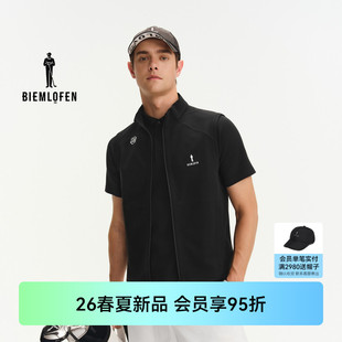 比音勒芬高尔夫2026春季 新款 男立领运动休闲马甲背心 吸湿速干